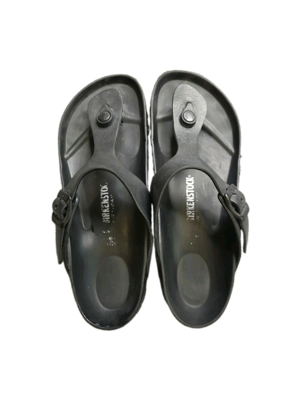 Birkenstock Gizeh EVA Black Sandals Waterproof Thong Slides Unisex Size 39 US 8